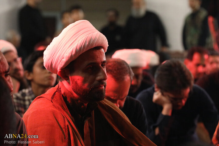 Photos: Third night of Imam Hussain mourning ceremony held by Arts and Media Heyaat in Qom