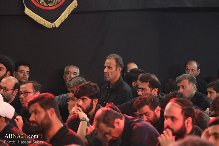 Photos: Third night of Imam Hussain mourning ceremony held by Arts and Media Heyaat in Qom