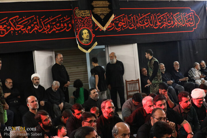 Photos: Third night of Imam Hussain mourning ceremony held by Arts and Media Heyaat in Qom