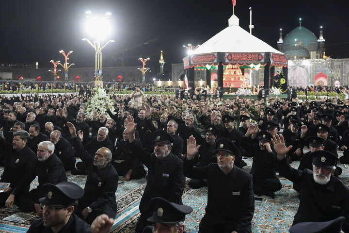 گزارش تصویری | بزرگداشت شهدای اقتدار ایران در حرم مطهر رضوی