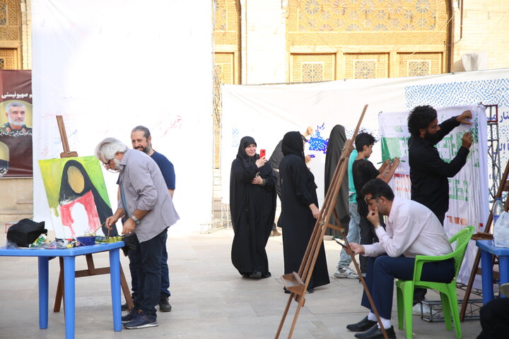 هنر در مسیر آزادی و مقابله با اشغالگری؛ روایت هنر از آینده قدس