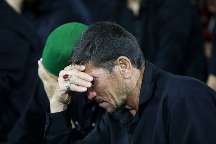 Photos: Afghan migrant mourning groups gather at Imam Reza Shrine