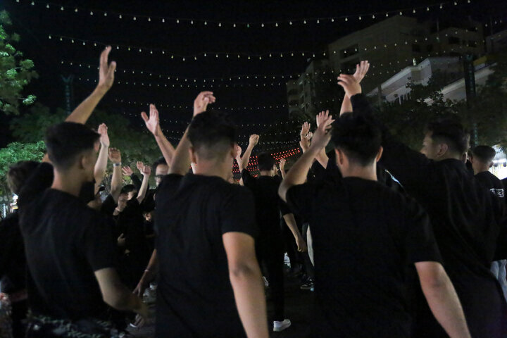Photos: Musa ibn Jafar mourning group gathers at Imam Reza Shrine