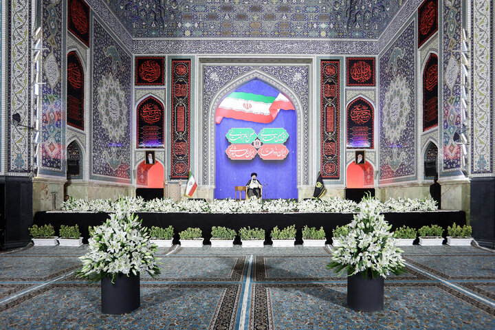 Photos: Commemoration ceremony for Iranian martyrs held at Imam Reza holy shrine