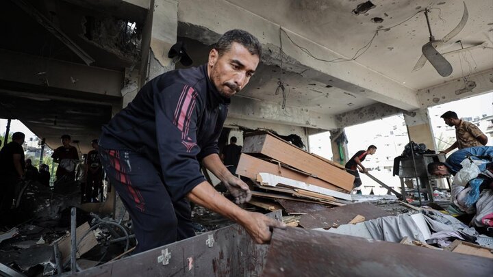 حمله نظامیان صهیونیست به مدرسه‌ای در اردوگاه آوارگان جبالیا