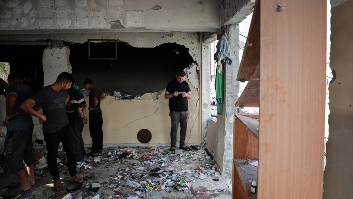 حمله نظامیان صهیونیست به مدرسه‌ای در اردوگاه آوارگان جبالیا