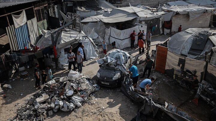 حمله نظامیان صهیونیست به مدرسه‌ای در اردوگاه آوارگان جبالیا