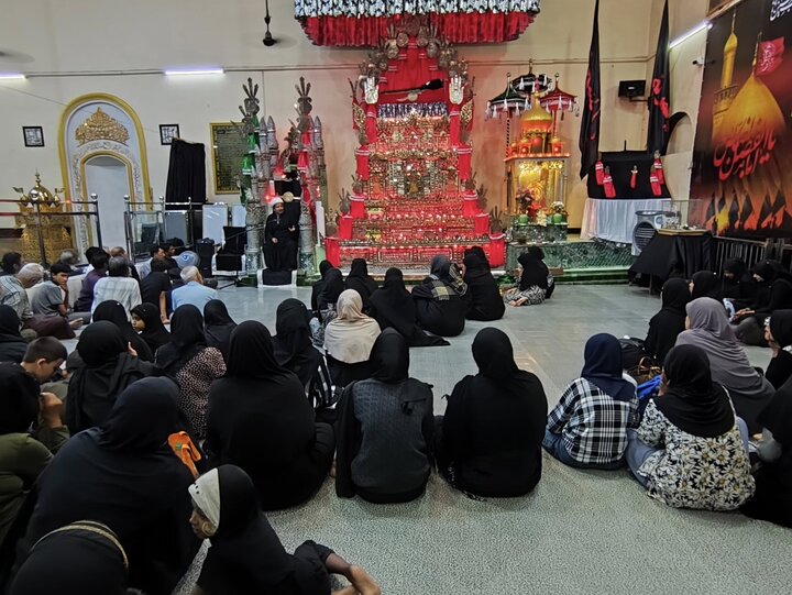 ရန်ကုန်မြို့ ပန်ဂျာ ရှီအဟ် မတ်စ်ဂျစ်ဒ် တွင် မုဟရမ် လ ၁၅ရက်နေ့   မဂျ်လစ် စေ ဟိုစိုင်းန် (အ.စ) ပြုလုပ်နေသည့် ပုံရိပ်များ  ။ ။ Photos