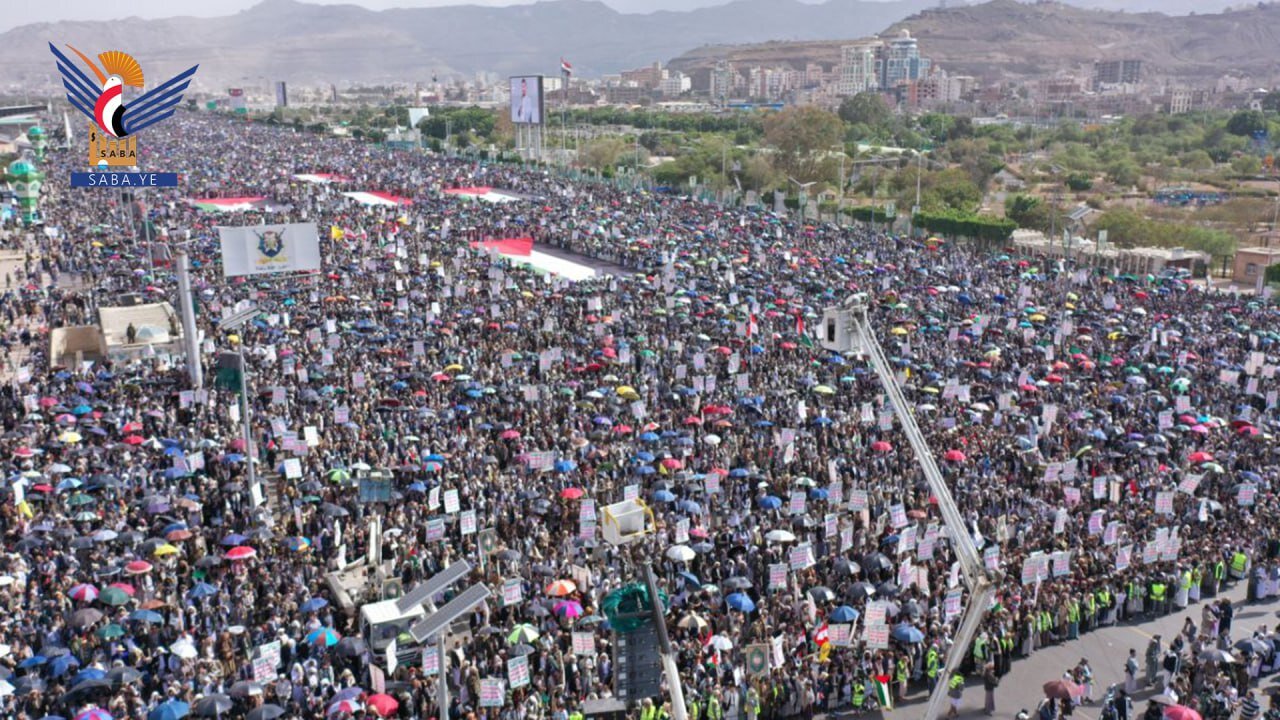 تحت شعار "نصرة لغزة.. مسيراتنا مستمرة وعملياتنا متصاعدة".. اليمن يشهد مسيرات مليونية