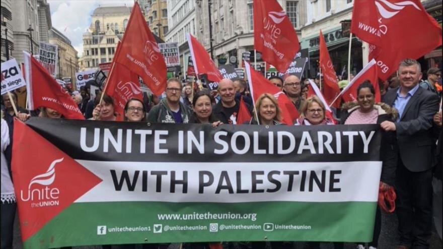 Le principal syndicat britannique appelle au boycott du commerce d’armes avec Israël