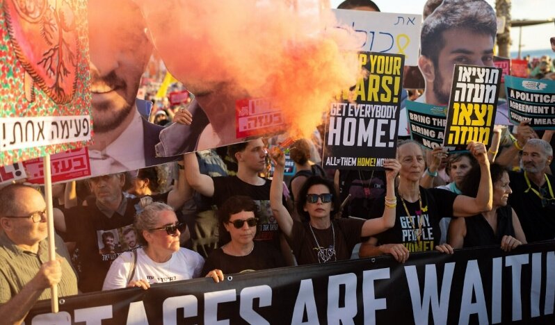 İsrail kamuoyundan ateşkes ve esir takasına güçlü destek