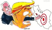 Cartoon: The lies of Netanyahu and Trump