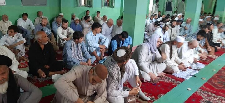 Photos: Friday prayers of Afghan Shiites in Mazar-e-Sharif