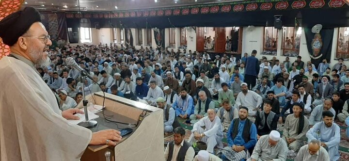 Photos: Friday prayers of Afghan Shiites in Mazar-e-Sharif