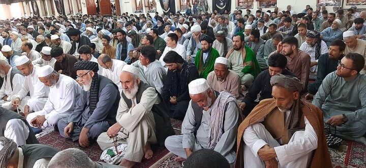 Photos: Friday prayers of Afghan Shiites in Mazar-e-Sharif