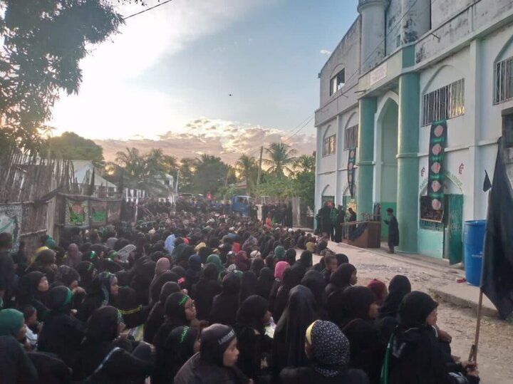 تقرير مصور/ موكب عزاء حسيني في جزيرة مدغشقر الافريقية