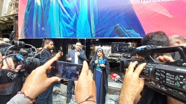 مشاهد من زيارة سفراء 28 دولة لمبنى الإذاعة والتلفزيون في قلب العاصمة طهران