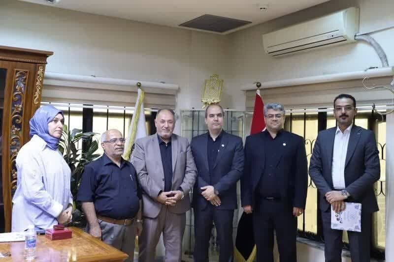 القائم بأعمال جامعة الامام الرضا (ع) الدولیة يلتقي رئيس جامعة بغداد لتكنولوجيا المعلومات