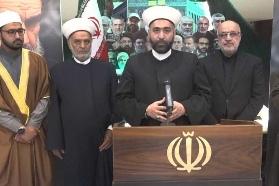 جمعية قولنا والعمل تزور سفارة إيران بلبنان وتؤكد ان طهران تدعم دائما جبهة الحق