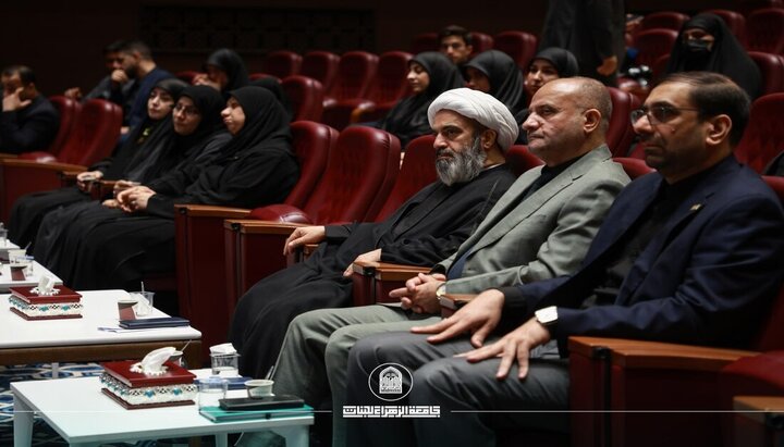 تقرير مصور/ مجلس تأبيني سنوي بمناسبة استشهاد الإمام الحسين(ع) في جامعة الزهراء(ع) بكربلاء