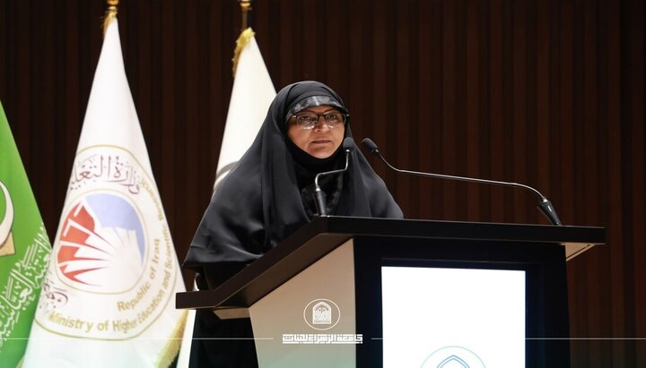 تقرير مصور/ مجلس تأبيني سنوي بمناسبة استشهاد الإمام الحسين(ع) في جامعة الزهراء(ع) بكربلاء