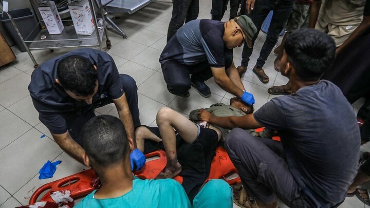 Informe fotográfico | Continúan los mortales ataques del régimen sionista contra Gaza