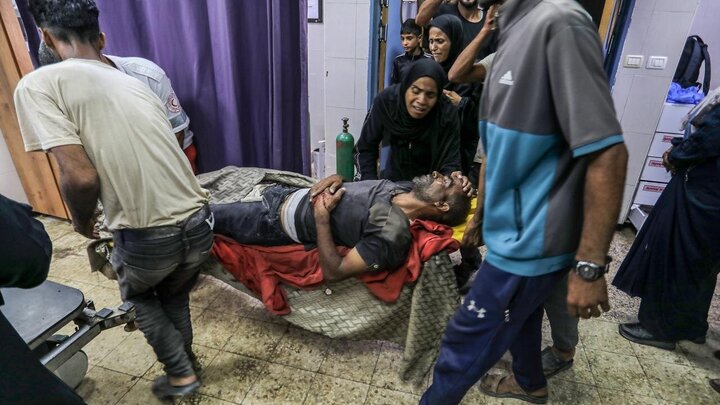 Informe fotográfico | Continúan los mortales ataques del régimen sionista contra Gaza