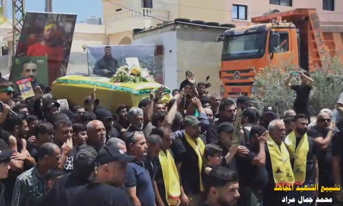 فيديو | تشييع الشهيد محمد جمال مراد "ثائر"، في بلدة الحنية جنوب لبنان