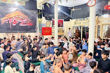 Photos: Mourning ceremony on 7th night of martyr of Karbala in Kandahar, Afghanistan