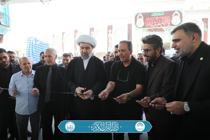 تقرير مصور/ افتتاح معرض مداد عاشوراء الأول للخط العربي في منطقة ما بين الحرمين الشريفين بكربلاء