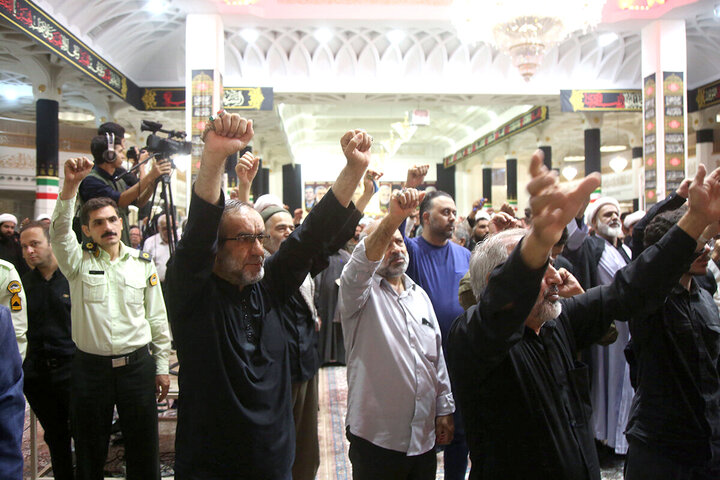 گرامیداشت شهدای جنگ ۱۲ روزه در قم