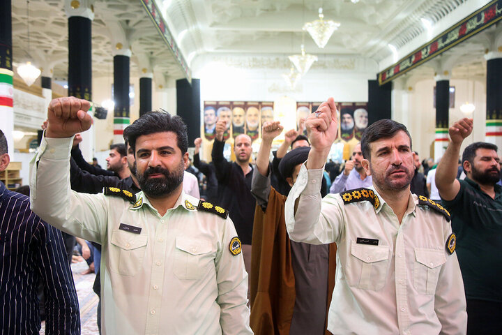 گرامیداشت شهدای جنگ ۱۲ روزه در قم