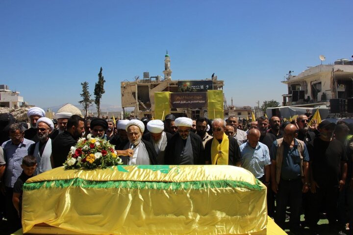 حزب الله وجماهير المقاومة يشيّعون الشّهيد وسام موسى في الخيام