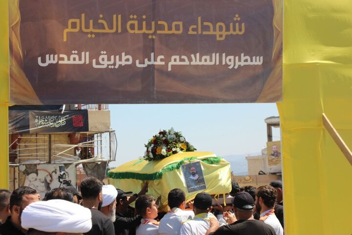 حزب الله وجماهير المقاومة يشيّعون الشّهيد وسام موسى في الخيام