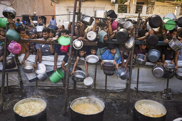 صدها هزار نفر در غزه از گرسنگی و بیماری رنج می‌برند