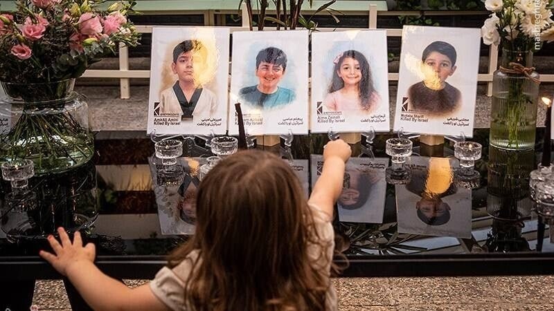 Pictures of Iran's martyr children in 12 days of imposed war