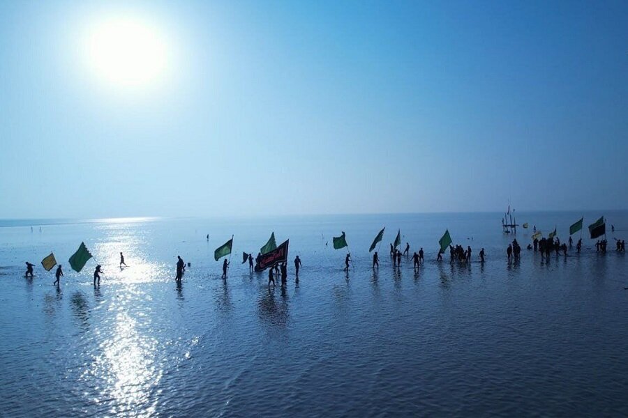 2025 Arbaeen pilgrimage begins in Iraq from Ras al-Bisheh