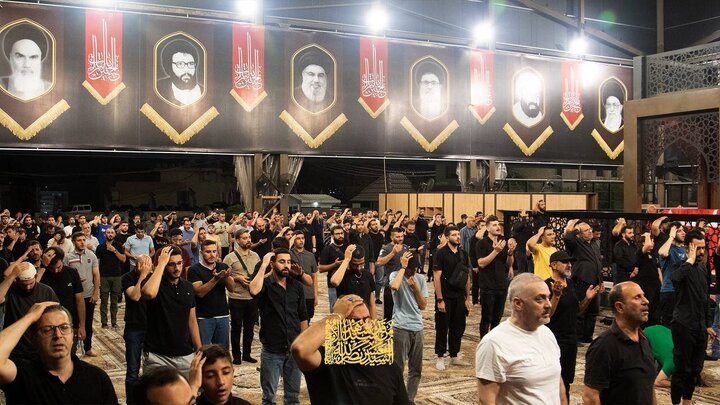 Photos: Ceremony to recite "Tawassul Prayer" held beside tomb of martyr Sayyed Hassan Nasrallah