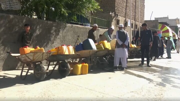 ویدیو | بحران آب و تشنگی در منطقه شیعه‌نشین کابل