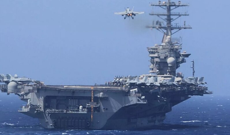 ABD Taarruz Grubu Umman açıklarına konuşlandı