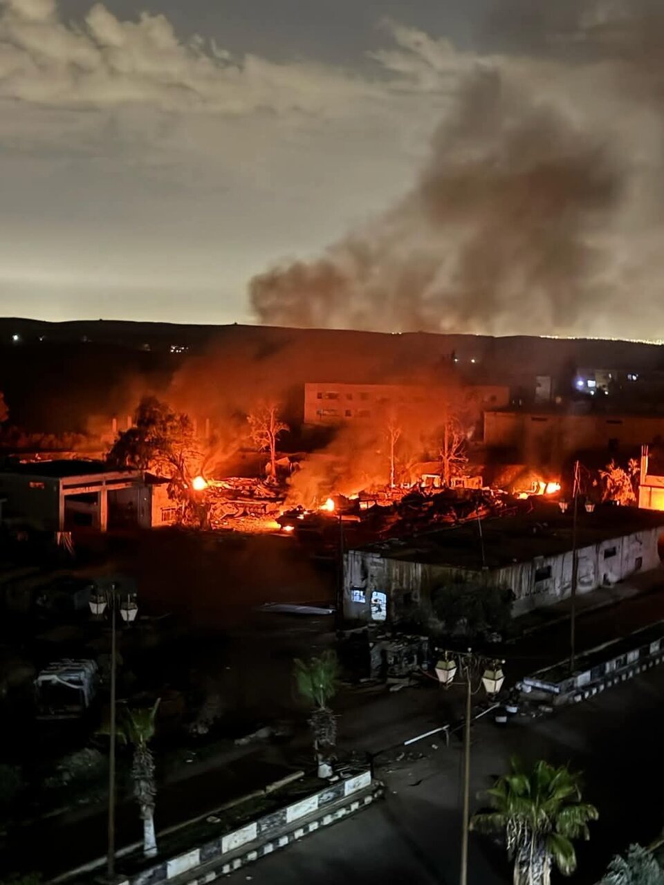 Pesawat Perang Israel Mengebom Selatan Syria