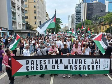 Apoio de brasileiros aos oprimidos de Gaza / 2