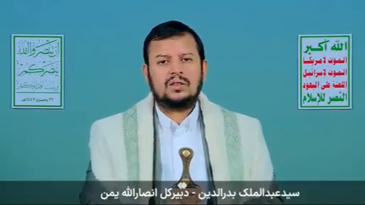 ویدیو | عبدالملک الحوثی: کشورهای عربی درحال تأمین هزینۀ کشتار فلسطینی‌ها هستند