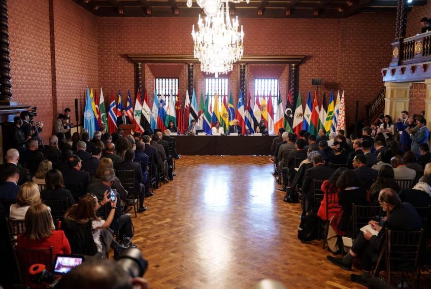 Conferencia de Bogotá: 12 países se unen para frenar los crímenes de Israel en Gaza