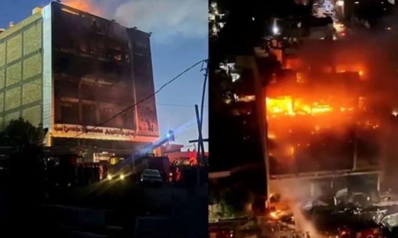 इराक़, शॉपिंग माल में लगी भीषण आग, 50 लोगों की मौत