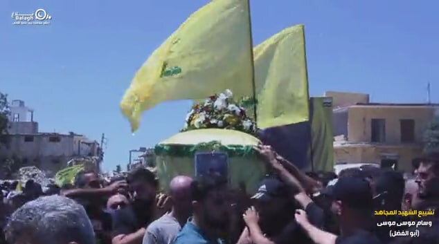 فيديو | تشييع الشهيد وسام موسى موسى "أبو الفضل"، في مدينة الخيام جنوب لبنان