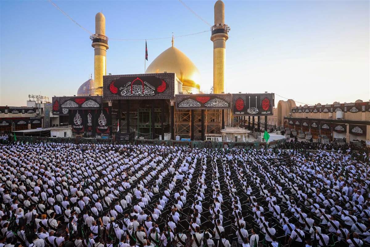 موكب ضخم لبني عامر بإحياء ذكرى استشهاد الإمام الحسين(ع)  في سامراء