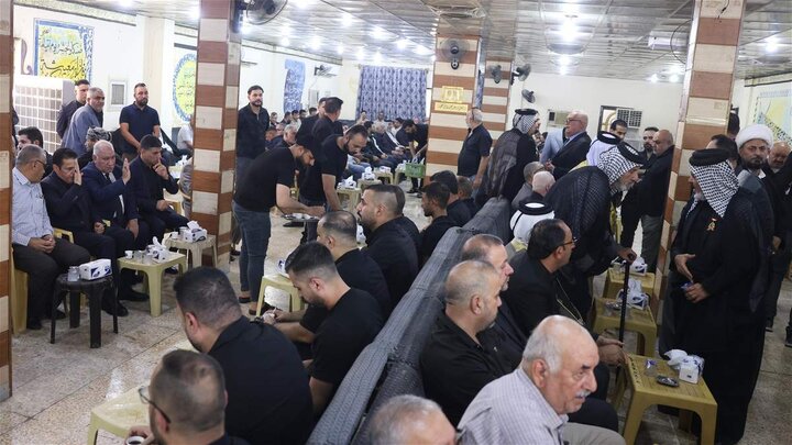 تقرير مصور/ مستشار الأمن ا لقومي يقدم واجب العزاء لذوي ضحايا حريق الهايبر ماركت بالكوت العراقية