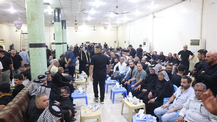 تقرير مصور/ مستشار الأمن ا لقومي يقدم واجب العزاء لذوي ضحايا حريق الهايبر ماركت بالكوت العراقية