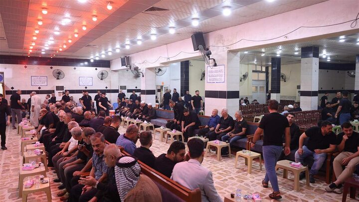 تقرير مصور/ مستشار الأمن ا لقومي يقدم واجب العزاء لذوي ضحايا حريق الهايبر ماركت بالكوت العراقية